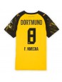 Billige Borussia Dortmund Felix Nmecha #8 Hjemmedrakt Dame 2025-26 Kortermet